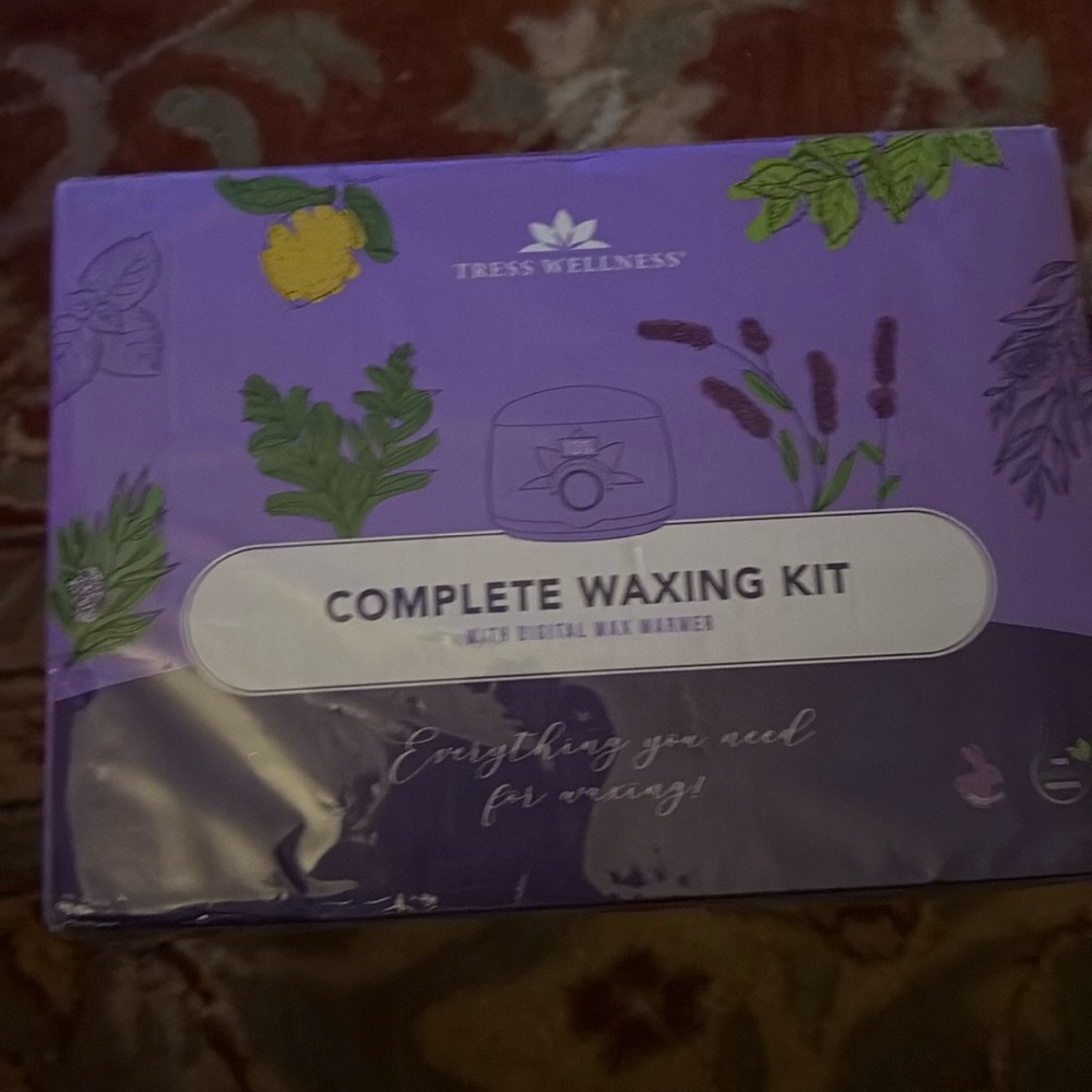 Tress Wellness Waxing Kit Wax Warmer